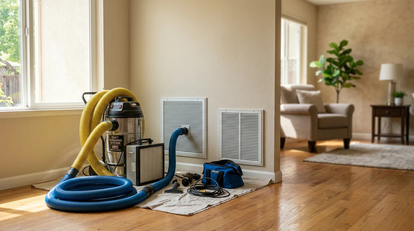 Air duct cleaning service in Concord CA